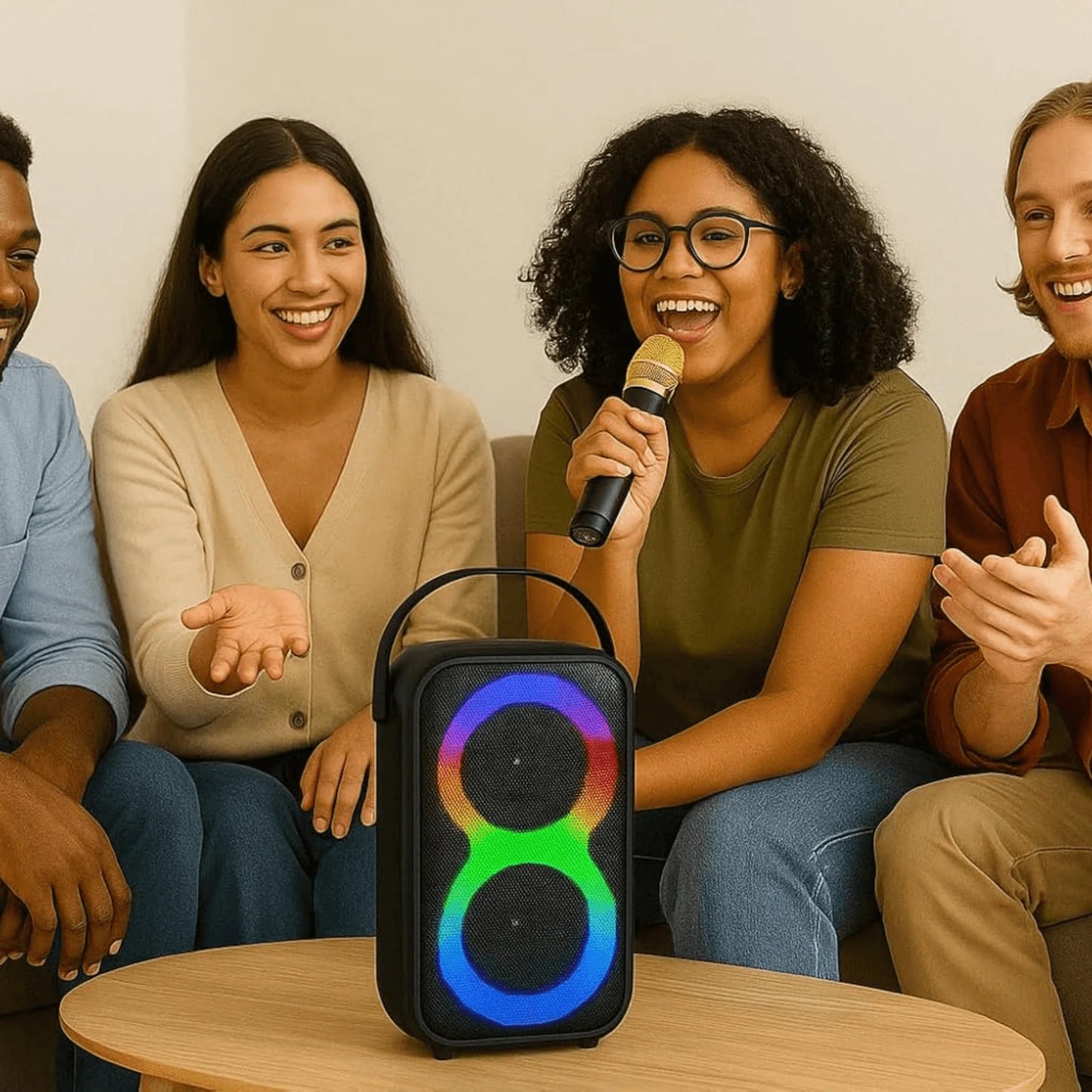 Unleash the Fun with IQ Sound Karaoke Kraze: Your Ultimate 2X 4-Inch Portable Bluetooth Speaker! π€πΆ