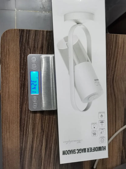 AirLuxe 360-Degree Ultrasonic Humidifier with LED Lighting - Perfect for Home and Travel