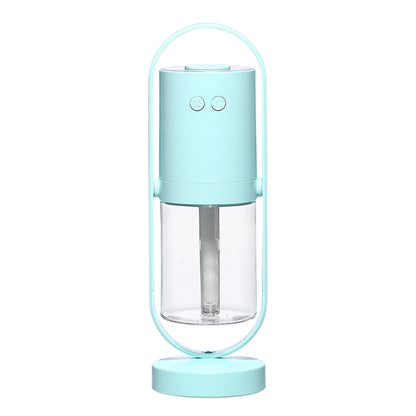 AirLuxe 360-Degree Ultrasonic Humidifier with LED Lighting - Perfect for Home and Travel